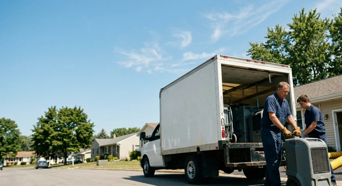 Water Damage Cleanup in Yoder, IN near me